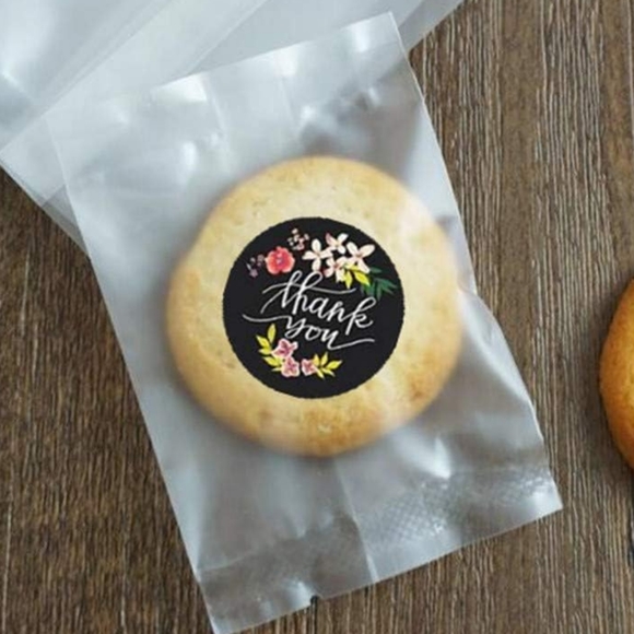 100 - 1.5 Inch Thank You Stickers - Picture 2 of 3